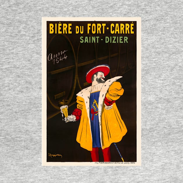 Biere du Fort-Carre Vintage Poster 1907 by vintagetreasure